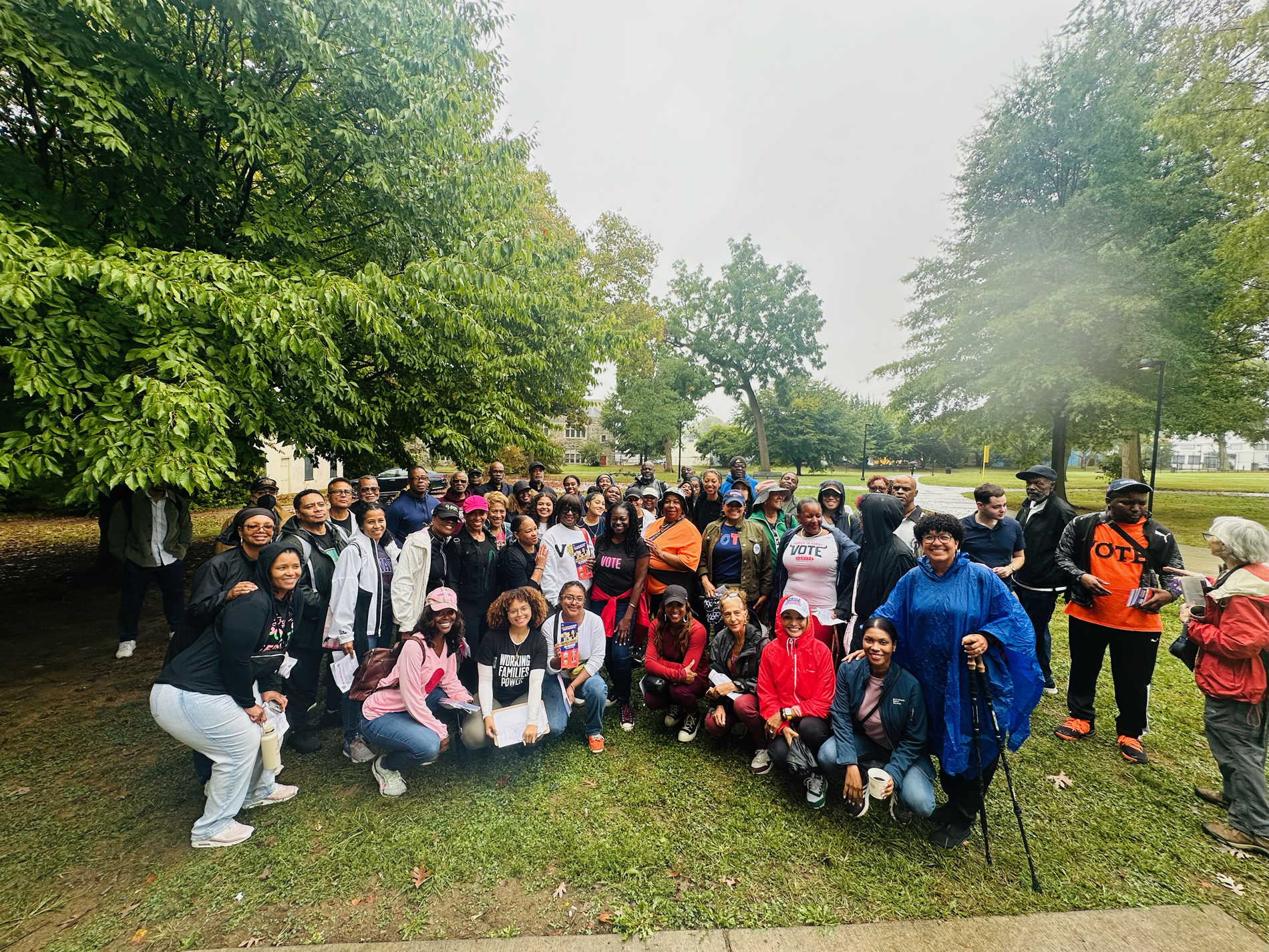 Howard U Canvass Launch, Vernon Park, September